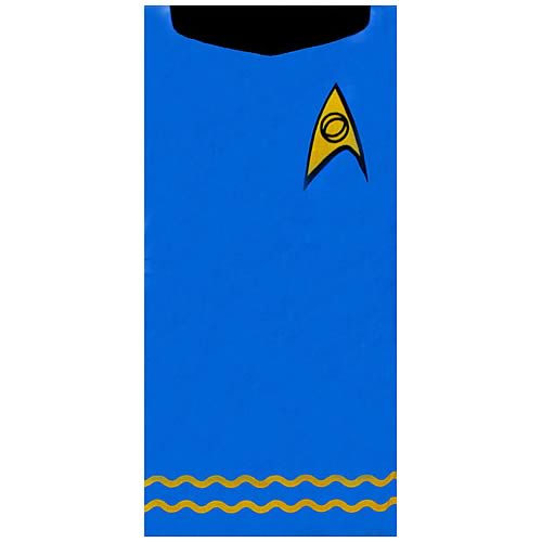 Star Trek Spock Blue Beach Towel
